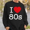 Back To 80'S Intage Retro I Love 80'S Graphic Camisa de entrenamiento Regalos para él