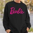 Barbie Official Barbie Logo Ladies Multi Colour Sweatshirt Geschenke für Ihn