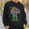 Bearded Elf Outfit Christmas Family Elf Sweatshirt Geschenke für Ihn