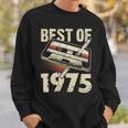 Best Of 1975 Audio Cassette 49Th Birthday 49 Years Old Sweatshirt Geschenke für Ihn