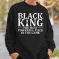 Best African King For Dad Afrocentric Chess Lover Sweatshirt Gifts for Him