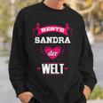 Beste Sandra Der Welt Sweatshirt Geschenke für Ihn