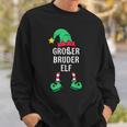 Big Brother Elf Partner Look Family Outfit Christmas Sweatshirt Geschenke für Ihn