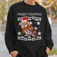 Bird Merry Christmas Ornament Eastern Screech-Owl Ugly Xmas Sweatshirt Gifts for Him