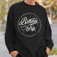 Birthday Crew Squad 2025 Family Friends Trip Vacation Sweatshirt Gifts for Him