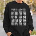 Black History Leaders 2025 Learn From Black History Month Sweatshirt Gifts for Him