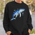 Blue Whale Diver Whale Sweatshirt Geschenke für Ihn