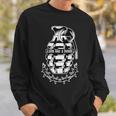 Calm Like a Bomb Cool Aesthetic Urban Style Artistic Goth Premium Sweatshirt Gifts for Him