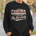 Canada The 51 State Trump Canada US State Sweatshirt Gifts for Him