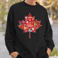 Canada Maple Travel Canadian Elements Sweatshirt Geschenke für Ihn