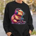 Capybara Gamer ideo Games Lovers Sweatshirt Geschenke für Ihn