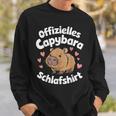 Capybara Official Capybara Sleep Sweatshirt Geschenke für Ihn