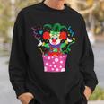 Carnival Clown Party Circus Costume Confetti Sweatshirt Geschenke für Ihn