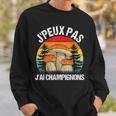 Champignon J'peux Pas J'ai Champignons Drôle Cèpes Sweater e Cadeaux pour lui
