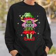 Cheeky Elf Outfit Christmas Family Christmas Sweatshirt Geschenke für Ihn