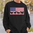 Chicken Fourth Of July Hen Farm July 4th American Flag USA Sweatshirt Gifts for Him