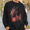 Chinese Zodiac Year Of The Sheep Goat Ram Lunar New Year Sweatshirt Gifts for Him