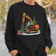 Christmas Family Children's Outfit Digger Merry Christmas Sweatshirt Geschenke für Ihn