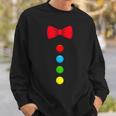 Clown Costume With Bow Tie For Carnival Fancy Dress Clown Costume Sweatshirt Geschenke für Ihn