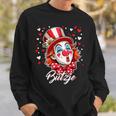 Cologne Carnival Kölsch Bützje Kölle Alaafeedel Clown Sweatshirt Geschenke für Ihn