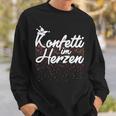 Confetti In The Heart Carnival Fancy Dress Confetti Costume Sweatshirt Geschenke für Ihn