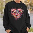 Confetti In The Heart Fancy Dress Costume Carnival Sweatshirt Geschenke für Ihn