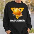 Construction Manager Outfit For Children Construction Worker Helmet Construction Worker Sweatshirt Geschenke für Ihn