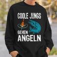 Cool Boys Going Fishing Fish Sports Fisherman Fishing Sweatshirt Geschenke für Ihn