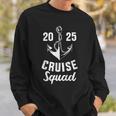 Cruise Squad 2025 With Anchor For Cruising Crew Sweatshirt Gifts for Him