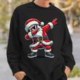 Dabbing Santa Claus Christmas Boys Sweatshirt Geschenke für Ihn