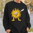 Dabbing Sun Summer Fun Sweatshirt Geschenke für Ihn