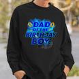 Dad Of The Birthday Boy Hedgehog Family Party Decorations Sweatshirt Gifts for Him