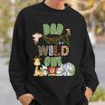 Dad Of The Wild One 1St Birthday Safari Family Sweatshirt Gifts for Him