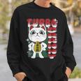 Dandadan Turbo Granny Cute Cat Kawaii Angry Cat Anime Sweatshirt Gifts for Him