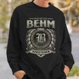 Das Ist Ein Behm Ding Behm Name Sweatshirt Geschenke für Ihn