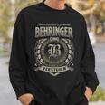 Das Ist Ein Behringer Ding Behringer Name Sweatshirt Geschenke für Ihn