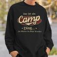 Das Ist Ein Camp Ding Das Würdest Du Nicht Verstehen Camp Name Sweatshirt Geschenke für Ihn