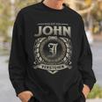 Das Ist Ein John Ding John Name Sweatshirt Geschenke für Ihn