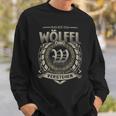 Das Ist Ein Woelfel Ding Woelfel Name Sweatshirt Geschenke für Ihn