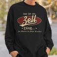 Das Ist Ein Zell Ding Das Würdest Du Nicht Verstehen Zell Name Sweatshirt Geschenke für Ihn