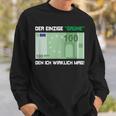 Der Einzige Grüne Den Ich Wirklich Mag 100 Euro Bill Green S Sweatshirt Geschenke für Ihn