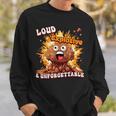 Diarrhea Poop Meme Loud Explosive & Unforgettable Sweatshirt Gifts for Him
