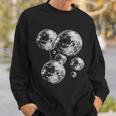 And Disco Ball Pattern 70S 80S Retrointage Sweatshirt Geschenke für Ihn