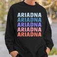 Divertido Regalo Nombre Ariadna Personalizado Primer Nombre Camisa de entrenamiento Regalos para él