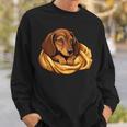 Dog Dachshund Official Favourite Sleeping Dachshund Sweatshirt Geschenke für Ihn