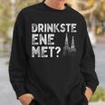 Drinkste Ene Met Kölsches Grundgesetz Carnival Cologne Sweatshirt Geschenke für Ihn