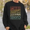 Eat Sleep Rowing Repeat Rowing Sweatshirt Geschenke für Ihn