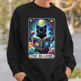 El Lector Tarot Card Cat Libros Amantes Camisa de entrenamiento Regalos para él