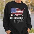 Emigration Usa Farewell Gadgets America Emigrant Sweatshirt Geschenke für Ihn