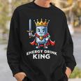 Energy Drink King Tin Energy Drink Sweatshirt Geschenke für Ihn